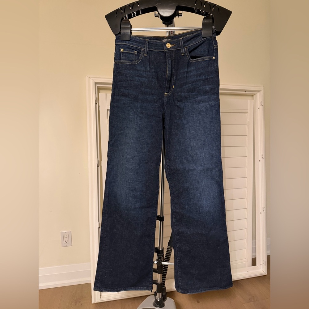 Guess Dark Indigo Women's wide leg Jeans